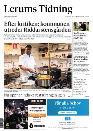 Lerums Tidning 2025-04-16