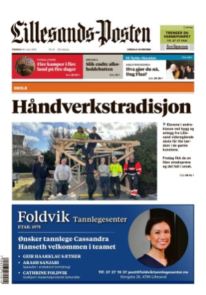 Lillesands-Posten 26.03.24