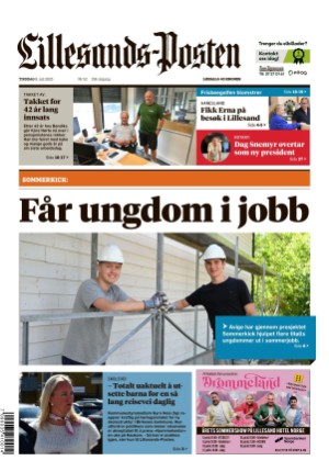 Lillesands-Posten 08.07.25