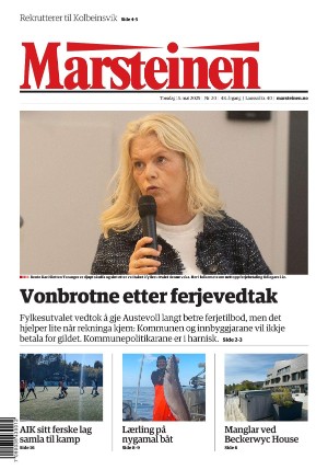 Forside Marsteinen