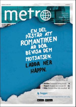 Metro Göteborg 2019-03-14