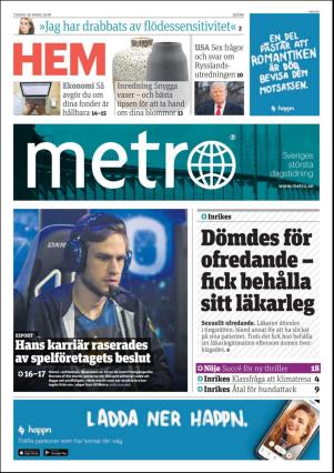 Metro Skåne 2019-03-26