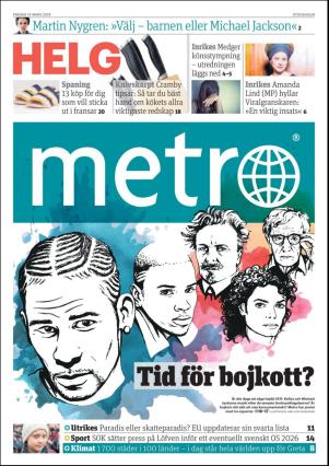 Metro Stockholm 2019-03-15