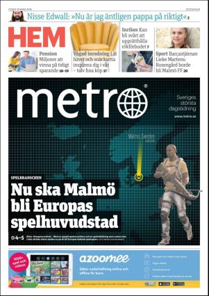 Metro Stockholm 2019-03-19