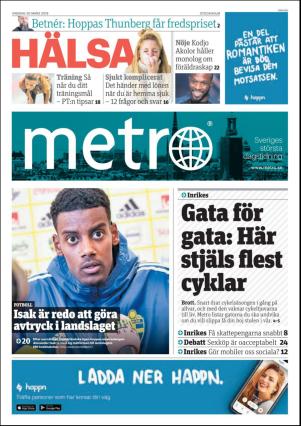 Metro Stockholm 2019-03-20