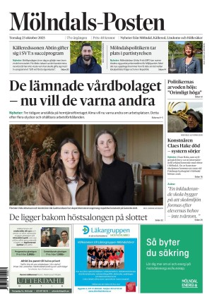 Mölndals-Posten 2025-10-23