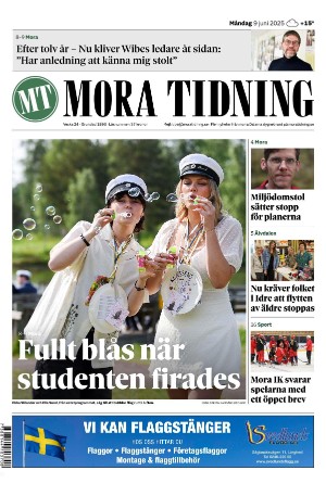 Mora Tidning 2025-06-09