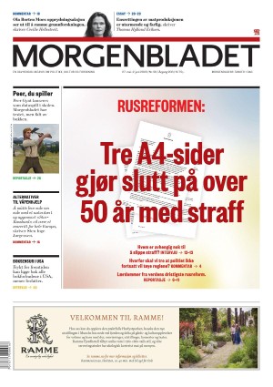 Morgenbladet 27.05.22