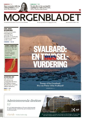 Morgenbladet 30.05.25
