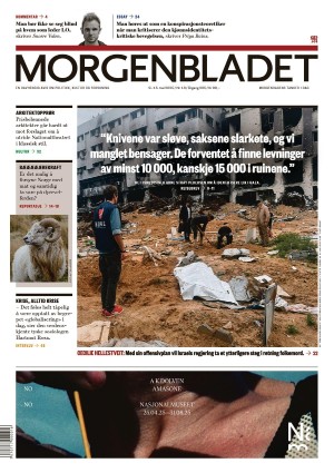 Forside Morgenbladet