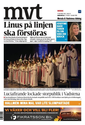 Motala Vadstena Tidning