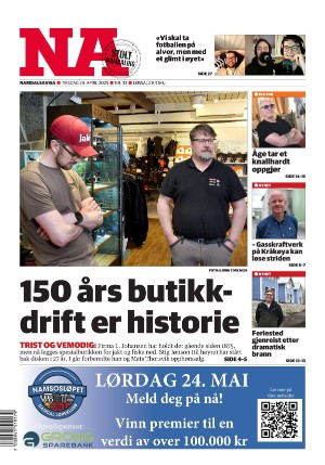 Namdalsavisa 29.04.25