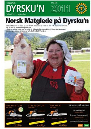 Dyrskun Messeavis 2011 22.08.11