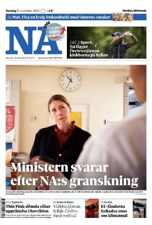 Nerikes Allehanda 2025-11-06