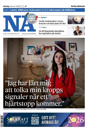 Nerikes Allehanda 2026-01-04