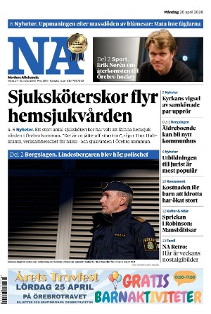 Nerikes Allehanda 2026-04-20