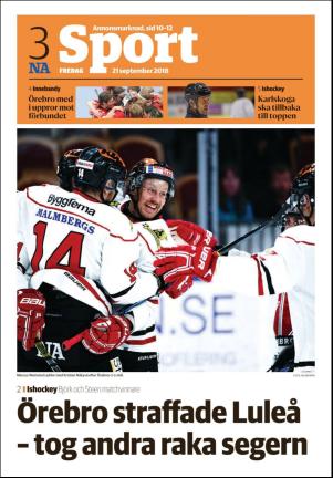 Nerikes Allehanda Örebro Bilaga 2018-09-21