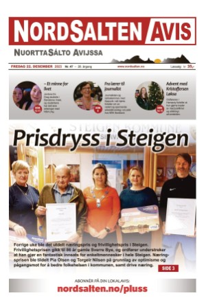 NordSalten Avis / NuorttaSálto Avijssa 23.12.23