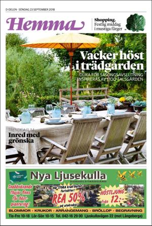 Nordvästra Skånes Tidningar Bilaga 2018-09-23