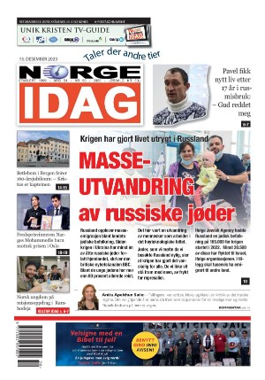 Norge I Dag 15.12.23