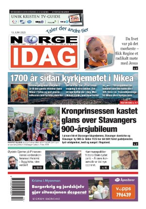 Norge I Dag 13.06.25