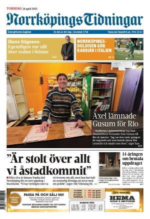 Norrköpings Tidningar 2025-04-24