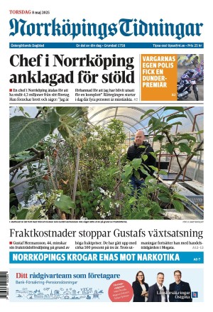 Norrköpings Tidningar 2025-05-08