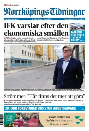 Norrköpings Tidningar 2025-05-13