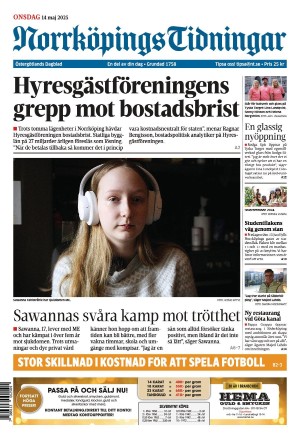 Norrköpings Tidningar 2025-05-14