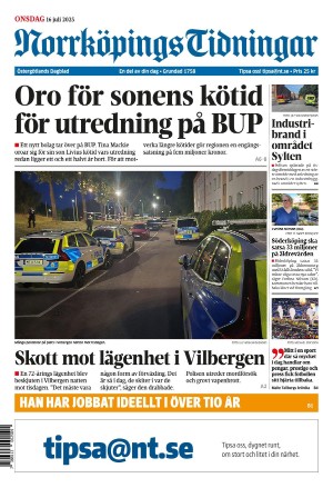 Norrköpings Tidningar 2025-07-16