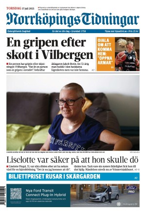 Norrköpings Tidningar 2025-07-17