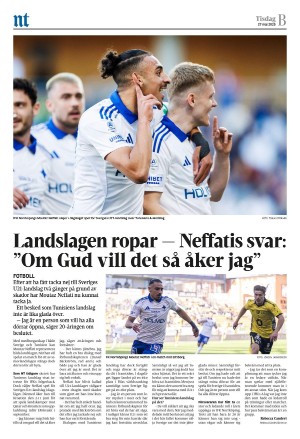 Norrköpings Tidningar Sektion B 2025-05-27