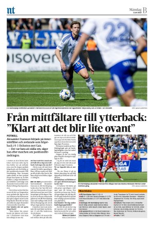 Norrköpings Tidningar Sektion B 2025-06-02