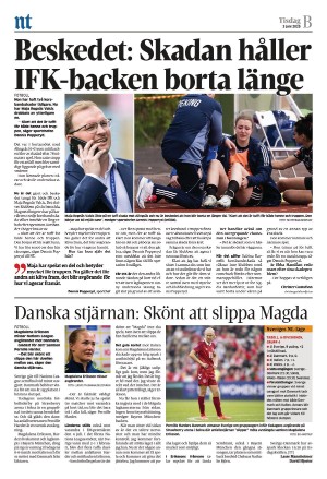 Norrköpings Tidningar Sektion B 2025-06-03