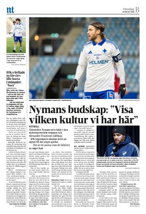 Norrköpings Tidningar Sektion B 2026-02-25