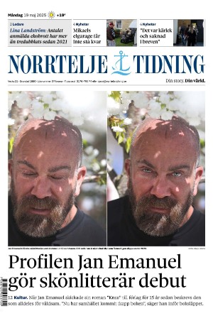 Förstasida Norrtelje Tidning