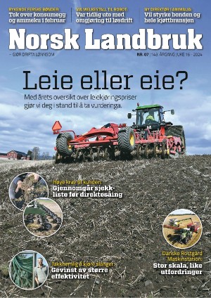 Norsk Landbruk 18.04.24