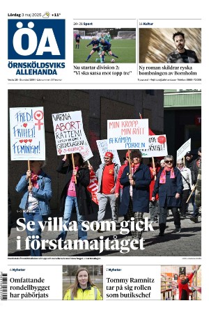 Örnsköldsviks Allehanda 2025-05-03