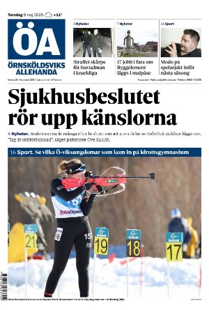Örnsköldsviks Allehanda 2025-05-08