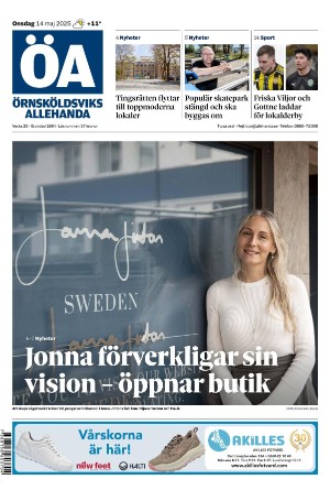 Örnsköldsviks Allehanda 2025-05-14