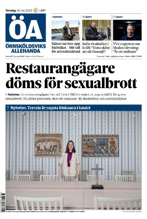 Örnsköldsviks Allehanda 2025-05-15