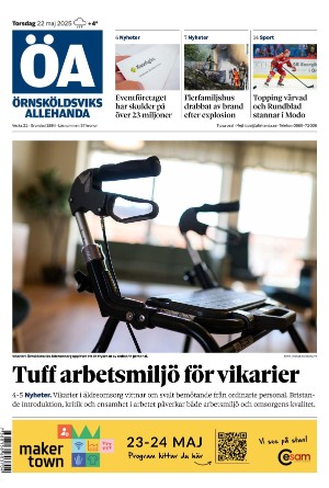 Örnsköldsviks Allehanda 2025-05-22