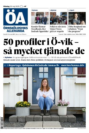 Örnsköldsviks Allehanda 2025-05-26