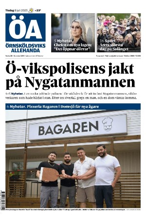 Örnsköldsviks Allehanda 2025-07-08