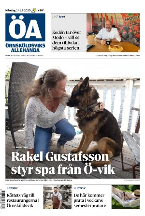 Örnsköldsviks Allehanda 2025-07-14
