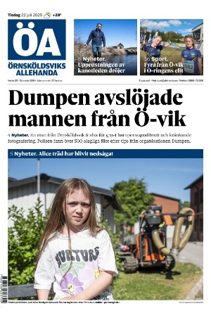 Örnsköldsviks Allehanda 2025-07-22