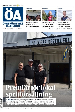 Örnsköldsviks Allehanda 2025-07-24