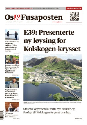 Os og Fusaposten 19.04.24