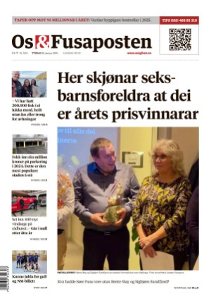 Os og Fusaposten 28.01.25