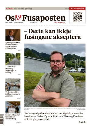 Os og Fusaposten 27.06.25